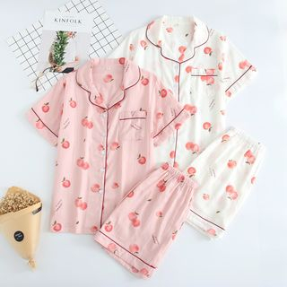 Cute Peach Pajamas