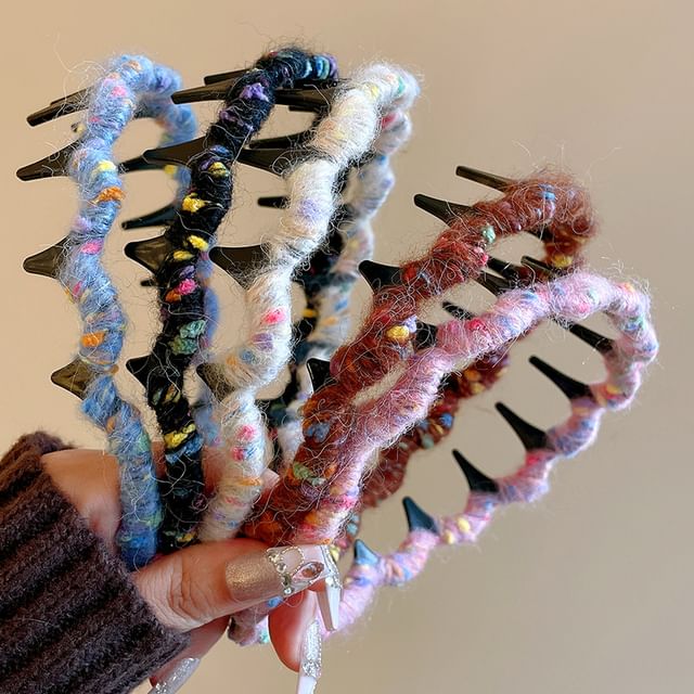 Calafa-Melange Yarn Headband