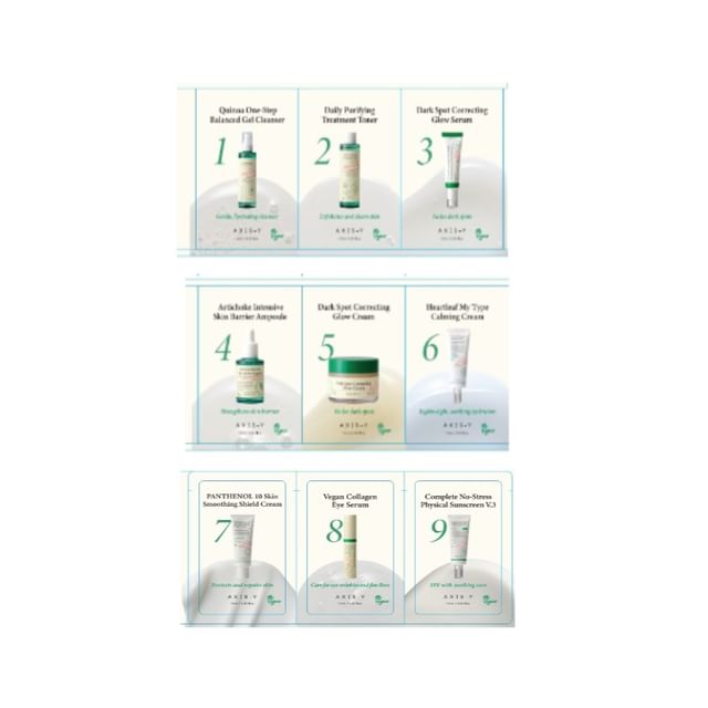 AXIS-Y 9-Step Sachet Bundle Set
