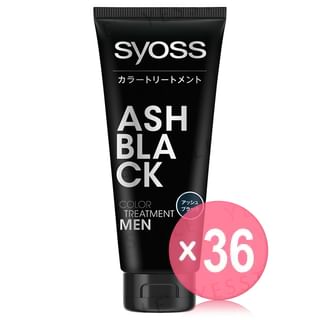 syoss - Hair Color Treatment For Men Ash Black (x36) (Bulk Box)