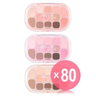 lilybyred - Dewy Fit Palette - 3 Colors (x80) (Bulk Box)