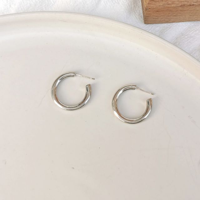 Chimerro-925 Sterling Silver Hoop Earring