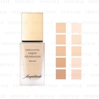 AMPLITUDE Long Lasting Cream Foundation 32g 9 Shades Face