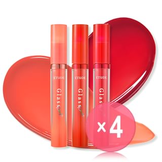ETUDE - Glass Rouge Tint - 8 Colors (x4) (Bulk Box)