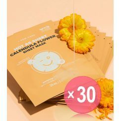 I DEW CARE - Hot As Sheet Calendula Flower Sheet Mask Set (x30) (Bulk Box)