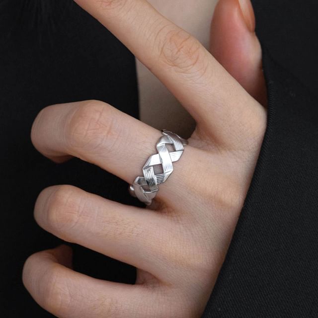 PANGU-Braided Open Ring