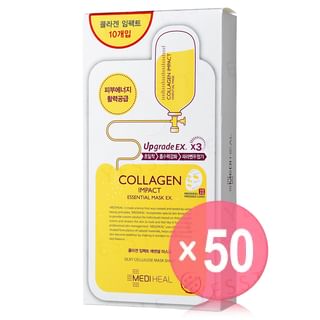 Mediheal - Collagen Impact Essential Mask EX. (x50) (Bulk Box)