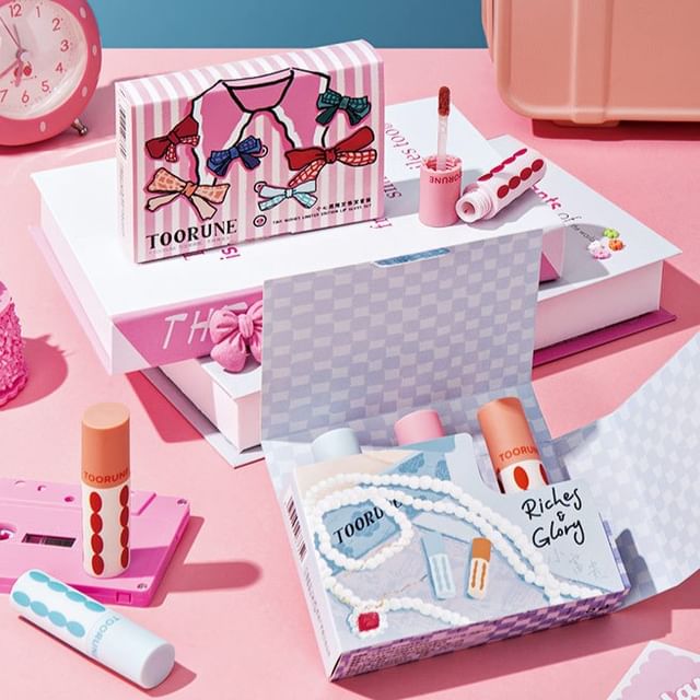 TOORUNE-Tiny Wishes Limited Edition Lip Mud Set - 2 Types