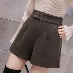 Emeraude - Wide-Leg Shorts Emeraude - Wide-Leg Shorts
