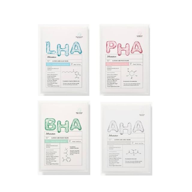 JMsolution-Layer Care Mask Set - 4 Types