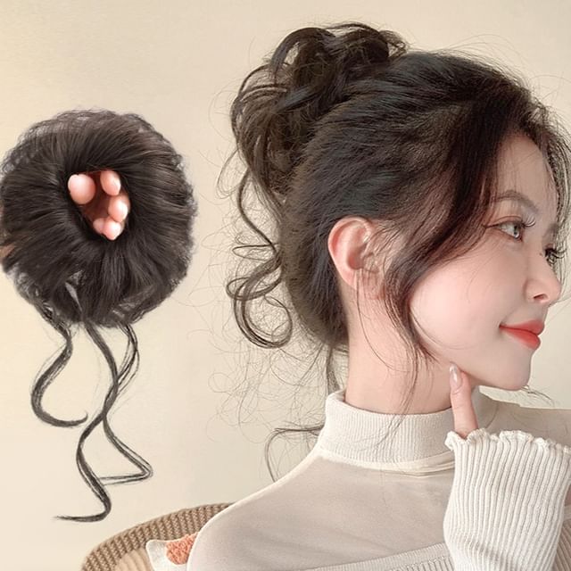 SEVENQ-Hair Bun Wig Maker
