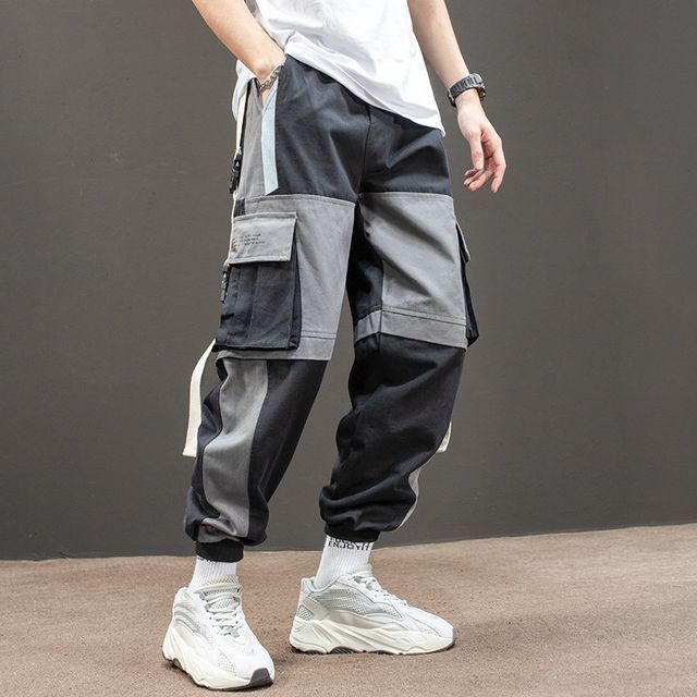 Two-Tone Cargo Pants