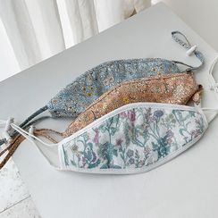 NANING9 - Flower Pattern Fabric Mask NANING9 - Flower Pattern Fabric Mask