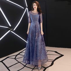 yesstyle homecoming dresses Glittery Bodycon Lavender Homecoming Dresses One Shoulder Short Mini C –  SELINADRESS main image 1