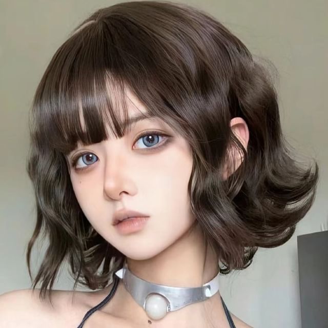 Jasmintinea-Short Full Wig - Wavy