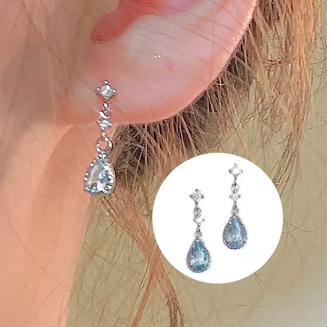 Dashiro-Rhinestone Drop Earring