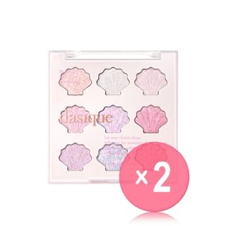 dasique - Shadow Palette Twinkle Mermaid Collection 2pcs Bundle Set