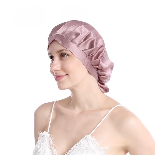 Doowex-Silk Sleeping Bonnet Hat