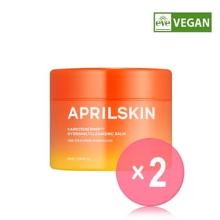 APRILSKIN - Carrotene IPMP Hydramelt Cleansing Balm 2pcs Bundle Set