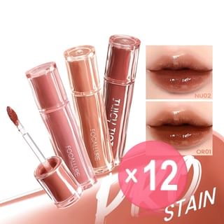 FOCALLURE - Juicy Hydrating Lip Tint - 3 Colors (x12) (Bulk Box)