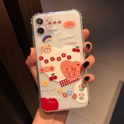 Huella - Printed Phone Case For iPhone SE / 7 / 7 Plus / 8 / 8 Plus / X / XS / XR / XS Max / 11 / 11 Pro Huella - Printed Phone Case For iPhone SE / 7 / 7 Plus / 8 / 8 Plus / X / XS / XR / XS Max / 11 / 11 Pro