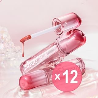 NOVO - Zero-Sensation Mirror Hydrating Lip Gloss - 6 Colors (x12) (Bulk Box)