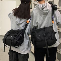 Tsuboten - Buckled Flap Crossbody Bag
