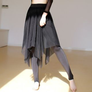 dance skirted leggings