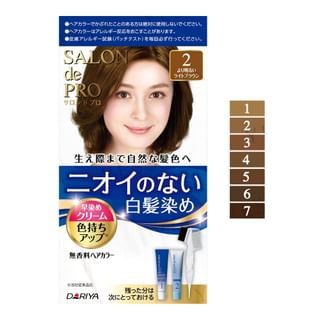 DARIYA - Salon De Pro Unscented Gray Hair Quick Color Cream