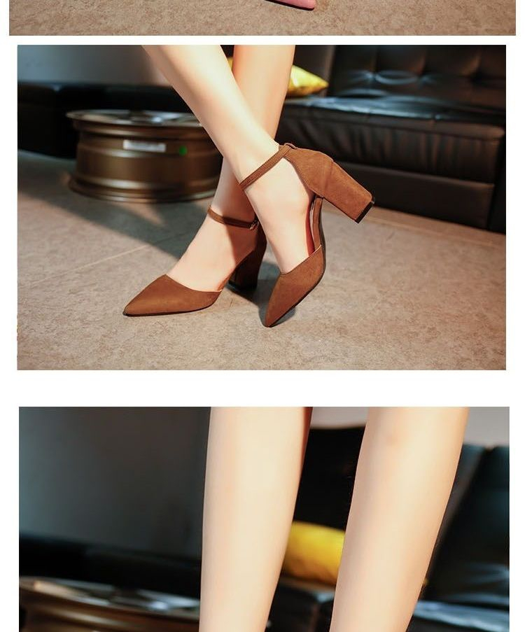 Wello Ankle Strap Pointy Pumps | YesStyle