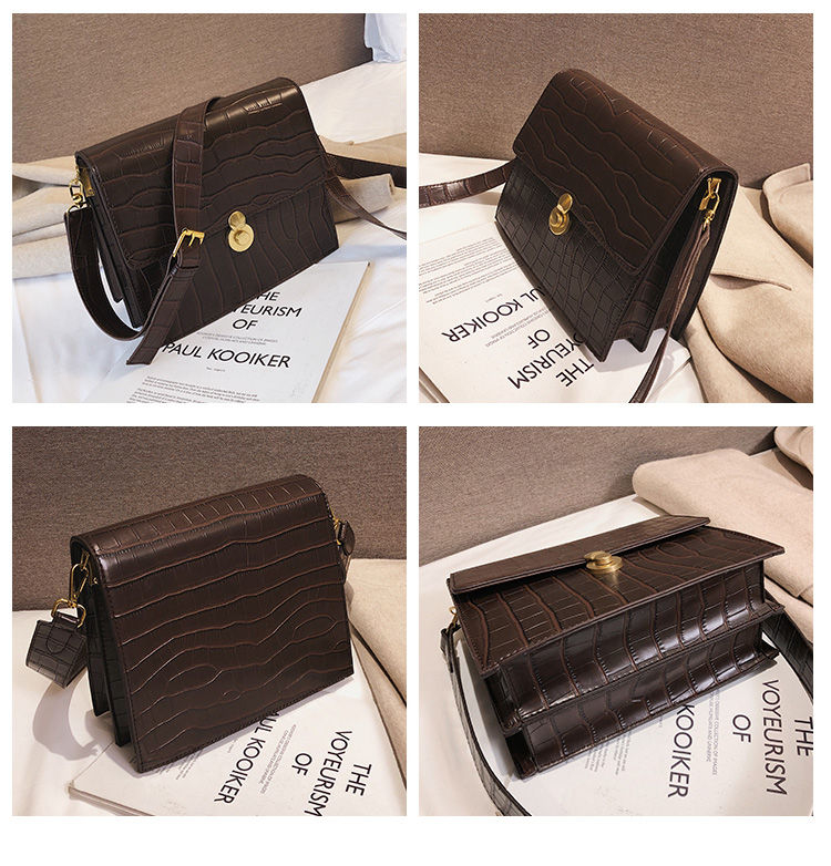 Fionne Faux Leather Shoulder Bag YesStyle