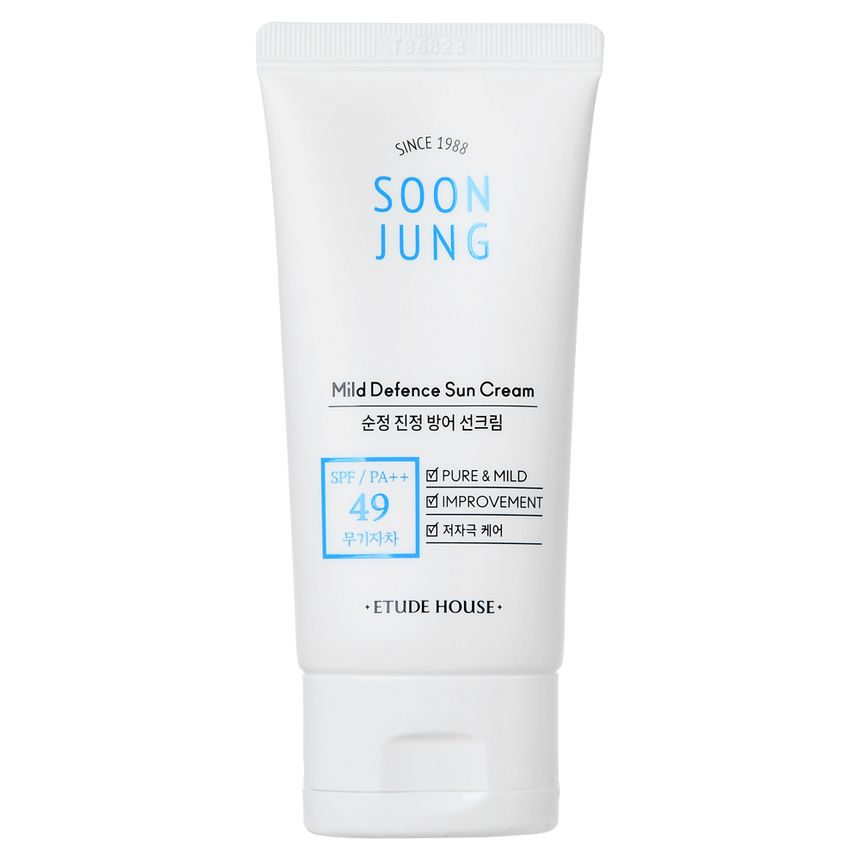 etude house soon jung mild defence sun cream ingredients