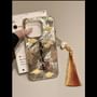Crane Phone Case with Tassel - iPhone 16 Pro Max / 16 Pro / 16 Plus / 16 / 15 Pro Max / 15 Pro / 15 Plus / 15 / 14 Pro Max / 14 Pro / 14 Plus / 14 / 13 Pro Max / 13 Pro / 13 / 13 Mini
