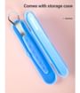 Stainless Steel Tongue Scraper with Case