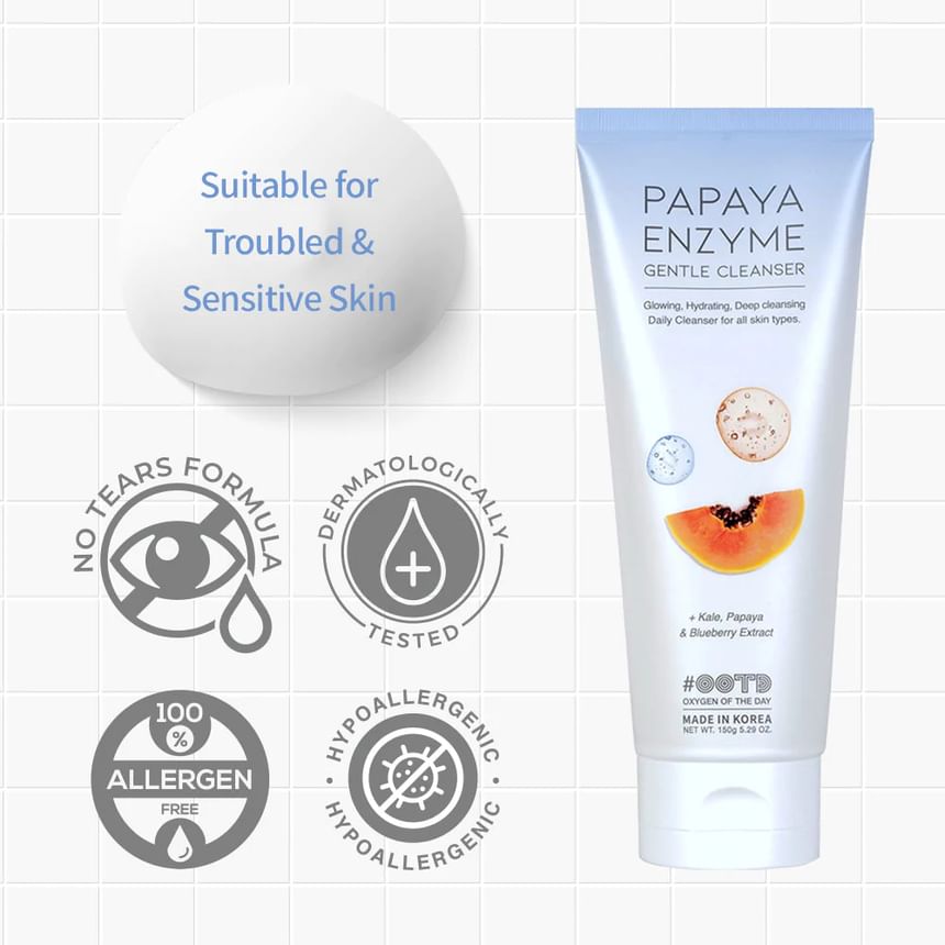 Buy OOTD Papaya Enzyme Gentle Cleanser in Bulk