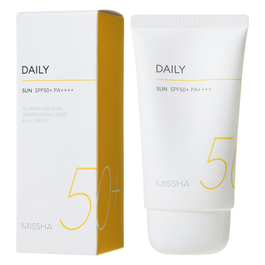 missha all around safe block daily sun spf50 pa