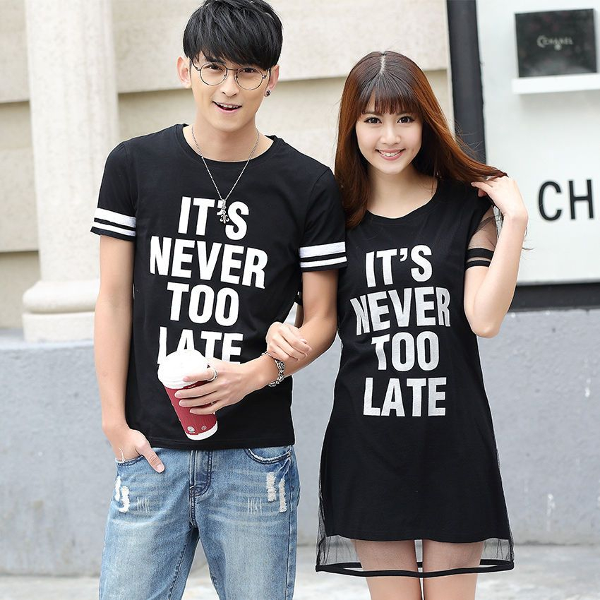 couple t shirt dress