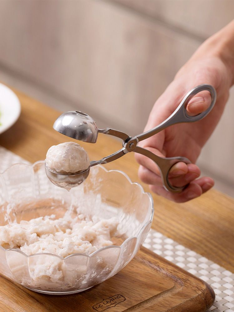 Popcorn Stainless Steel Meat Ball Mold YesStyle