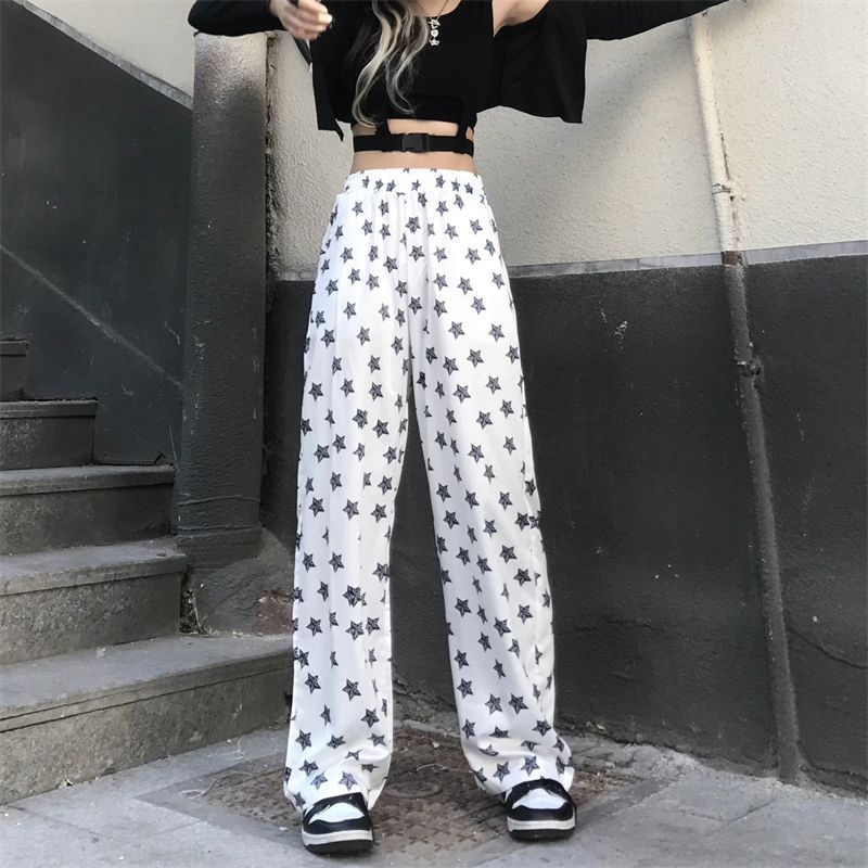 Porta - Star Patterned Sweatpants 