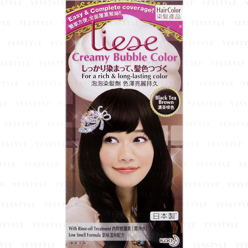 Kao Liese Creamy Bubble Hair Color YesStyle