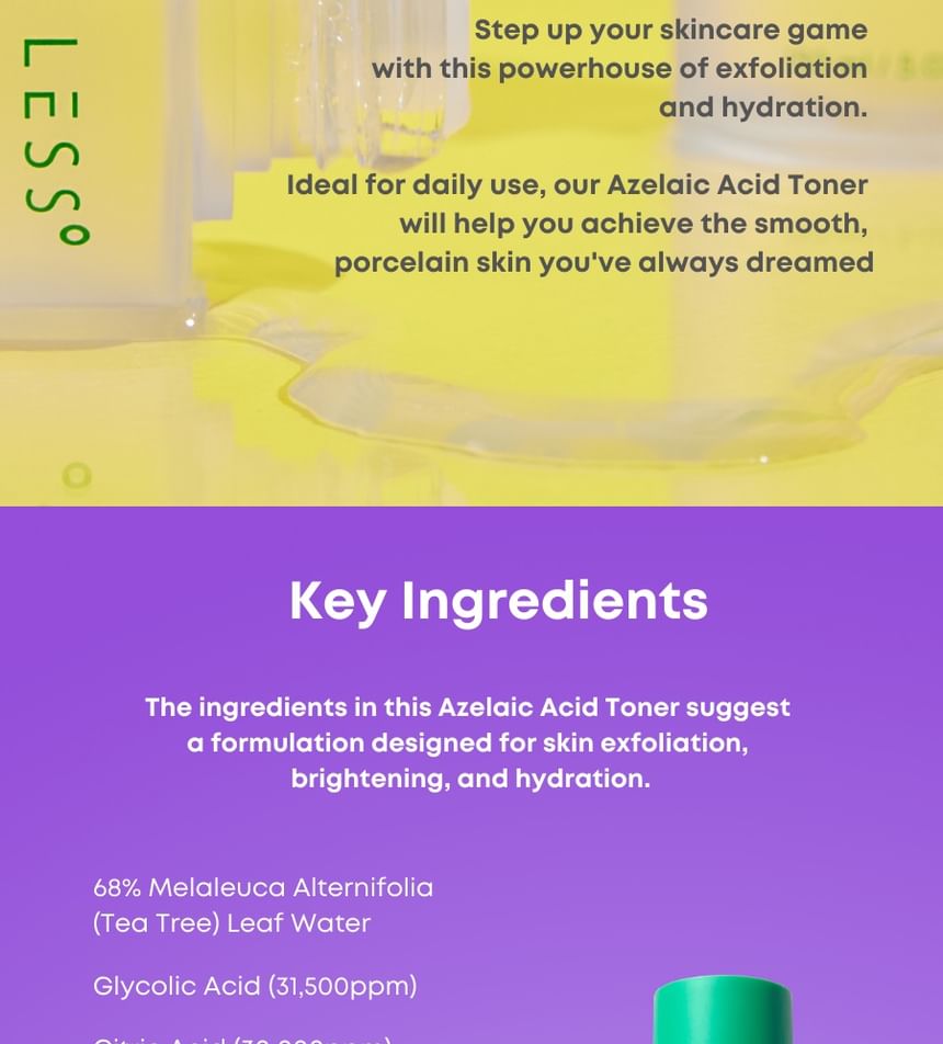 Buy NINELESS - A-Control Azelaic Acid Toner in Bulk |  AsianBeautyWholesale.com