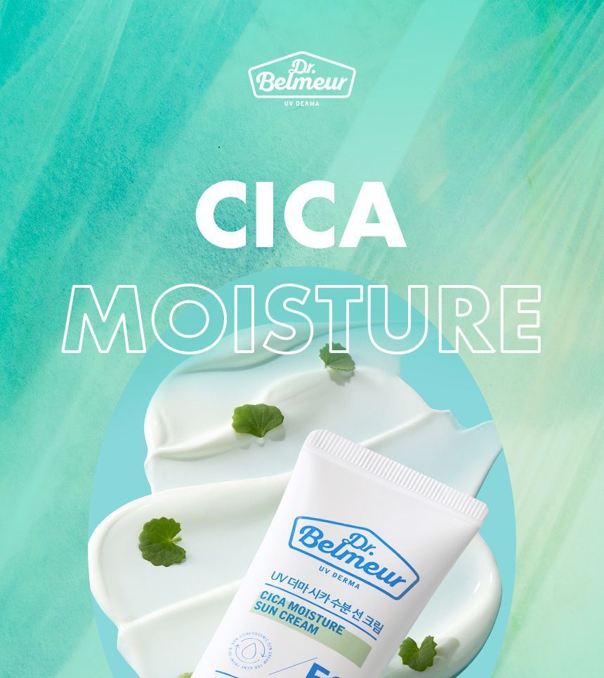 Buy THE FACE SHOP - Dr. Belmeur UV Derma Cica Moisture Sun Buy THE FACE SHOP - Dr. Belmeur UV Derma Cica Moisture Sun
