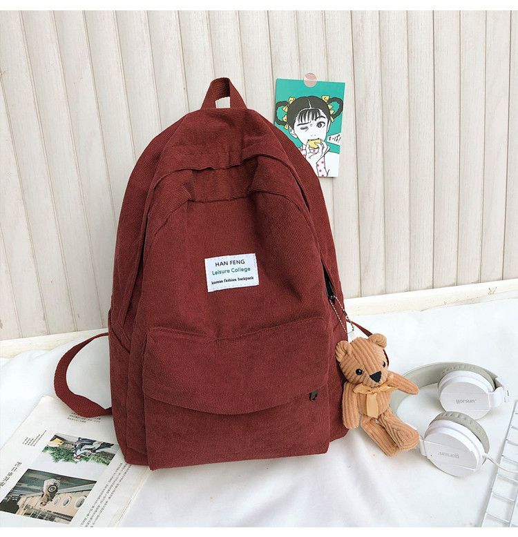 evanki corduroy backpack