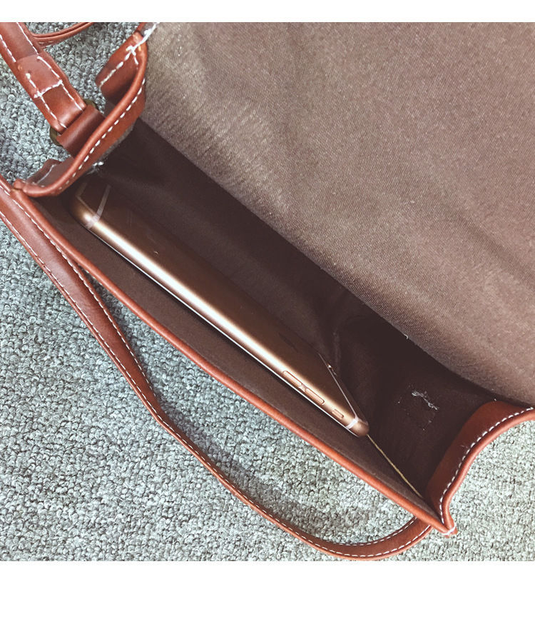 BAGSHOW Faux Leather Shoulder Bag YesStyle