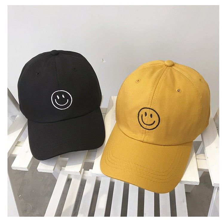 Baseball Cap Embroidered Smiley Face Hat Embroidered Happy Face Summer Hat Men Cute Trendy Hats. HAPPY FACE Hat Dad Hat Embroidered