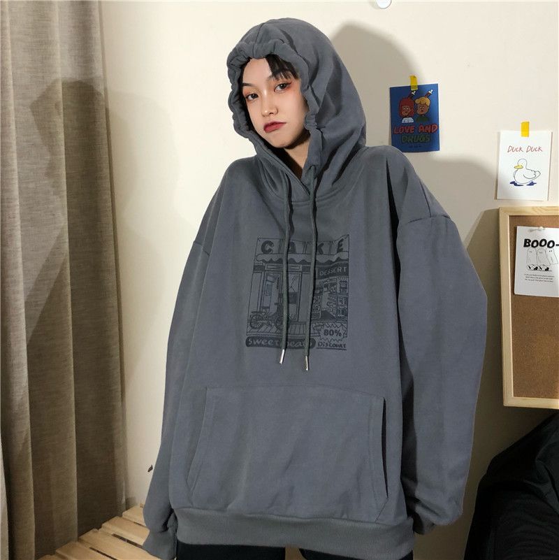 Juku Girls - Printed Hoodie | YesStyle