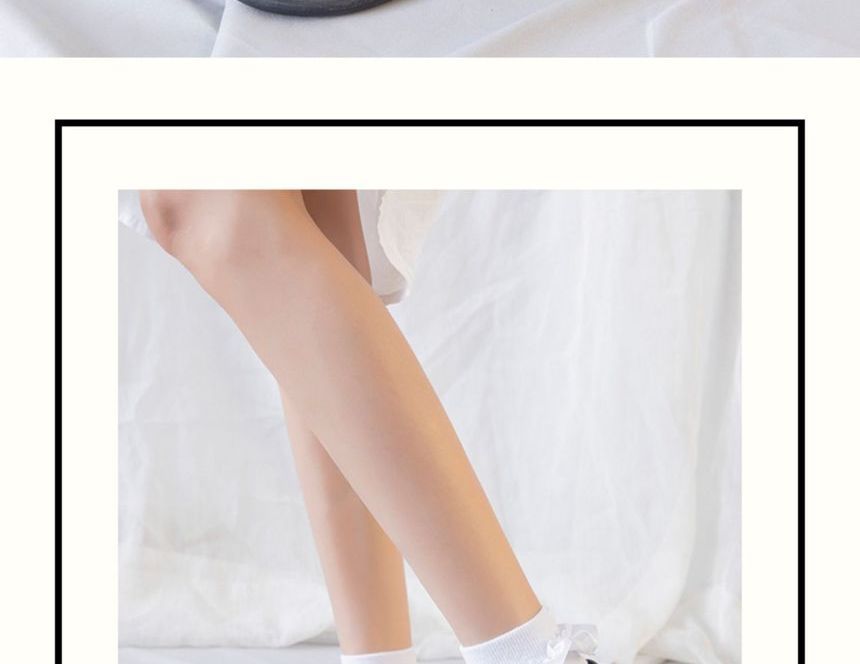 mimiyu - 三件套装: 荷叶边袜子