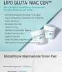 Glutathione Niacinamide Toner Pad