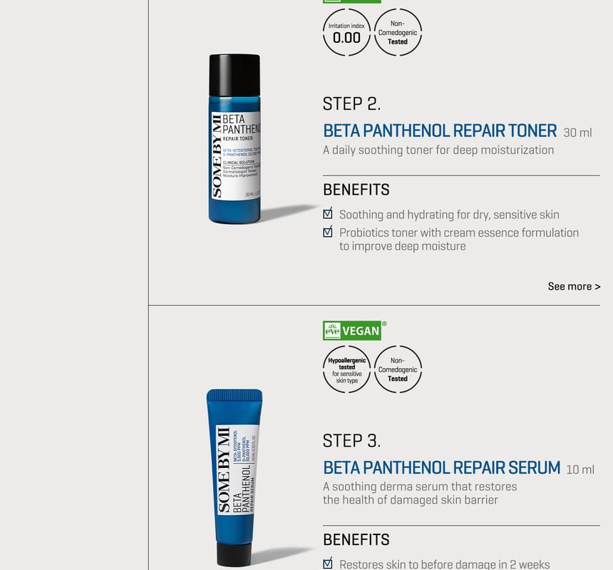 Buy SOME BY MI - Beta Panthenol Repair Starter Kit in Bulk