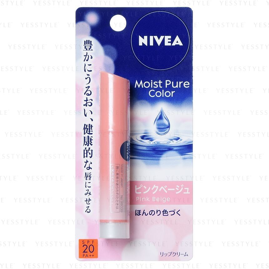 Buy Nivea Japan - Moist Pure Color Lip Balm SPF 20 PA++ in Bulk ...